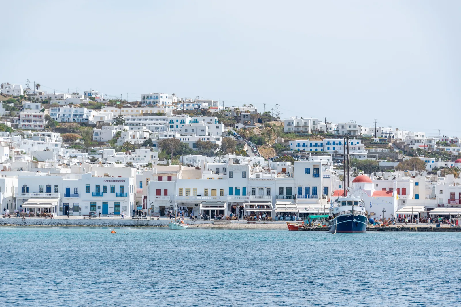 Mercado de Peixe do Porto Antigo de Mykonos